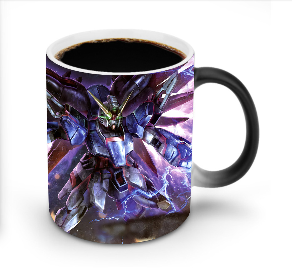 （画像用） 機動戦士ガンダム Mobile Suit Gundam 温度変色マグカップ