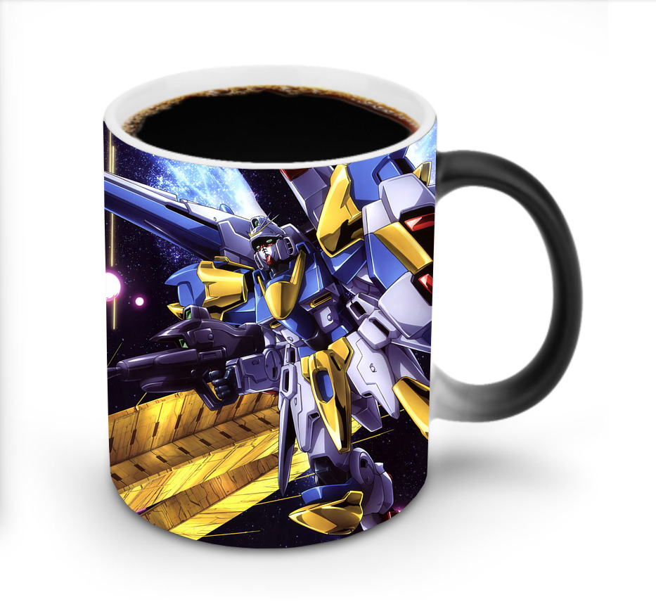 （画像用） 機動戦士ガンダム Mobile Suit Gundam 温度変色マグカップ