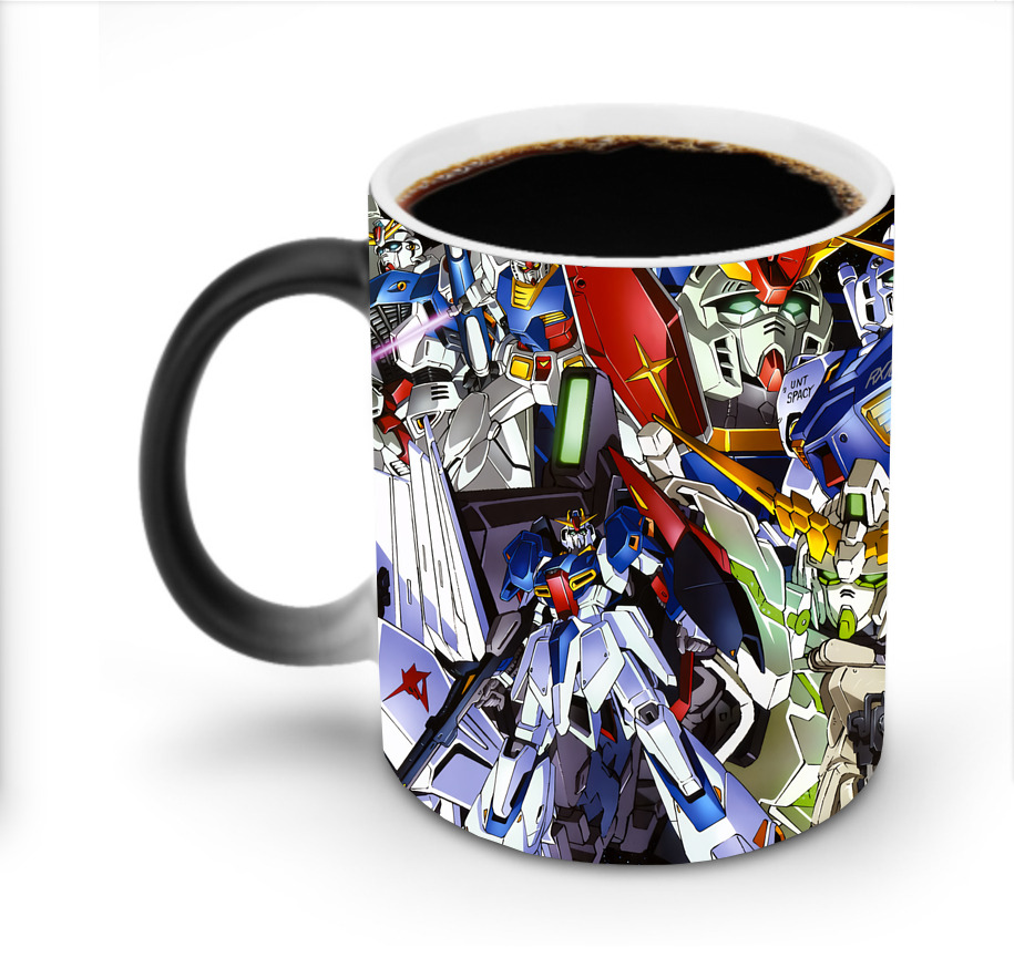 （画像用） 機動戦士ガンダム Mobile Suit Gundam 温度変色マグカップ
