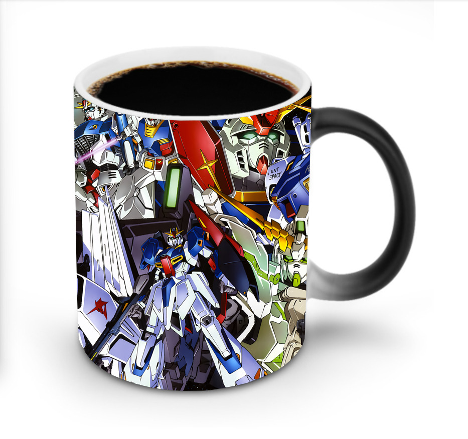 （画像用） 機動戦士ガンダム Mobile Suit Gundam 温度変色マグカップ