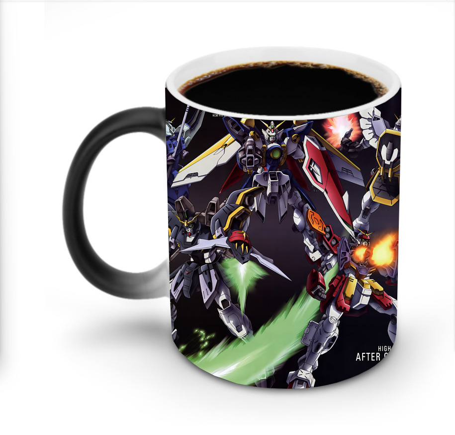 （画像用） 機動戦士ガンダム Mobile Suit Gundam 温度変色マグカップ