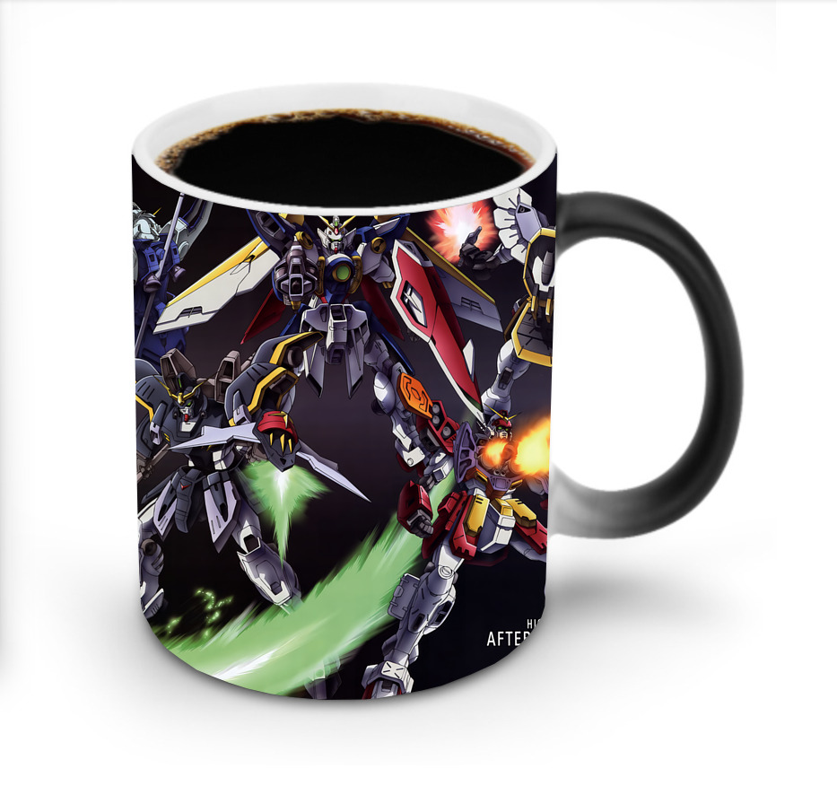 （画像用） 機動戦士ガンダム Mobile Suit Gundam 温度変色マグカップ