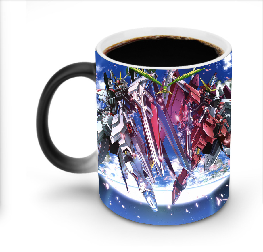 （画像用） 機動戦士ガンダム Mobile Suit Gundam 温度変色マグカップ