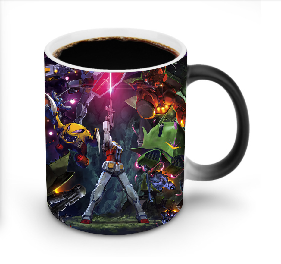（画像用） 機動戦士ガンダム Mobile Suit Gundam 温度変色マグカップ