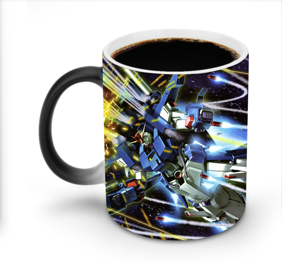 （画像用） 機動戦士ガンダム Mobile Suit Gundam 温度変色マグカップ