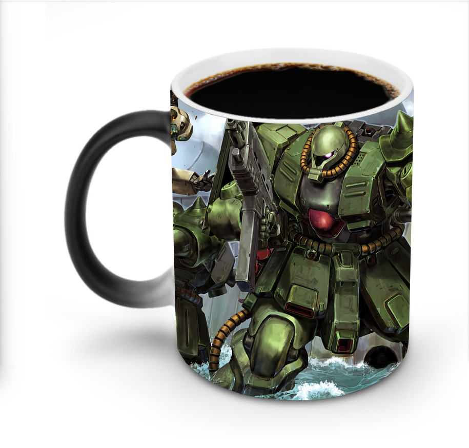 （画像用） 機動戦士ガンダム Mobile Suit Gundam 温度変色マグカップ
