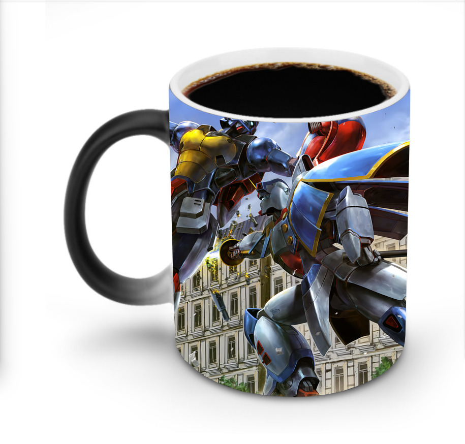 （画像用） 機動戦士ガンダム Mobile Suit Gundam 温度変色マグカップ