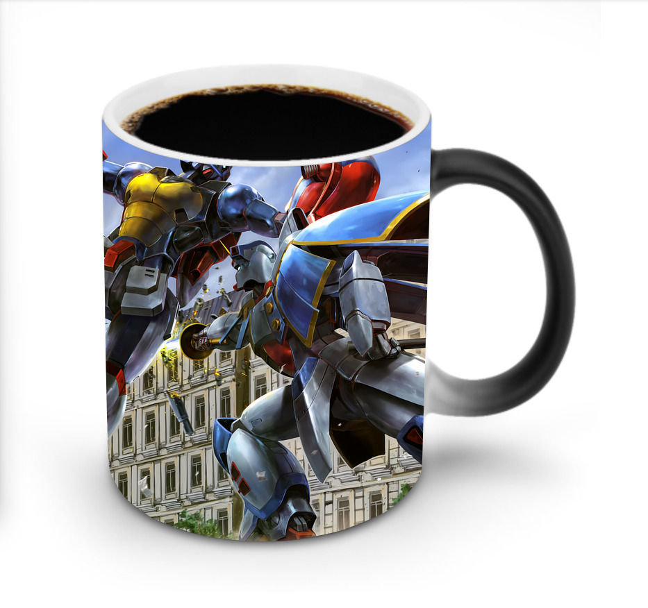 （画像用） 機動戦士ガンダム Mobile Suit Gundam 温度変色マグカップ