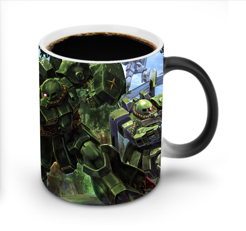 （画像用） 機動戦士ガンダム Mobile Suit Gundam 温度変色マグカップ