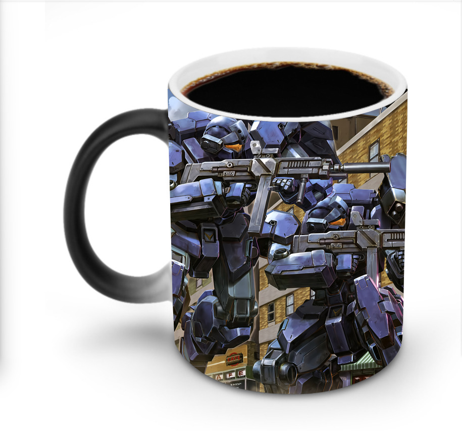 （画像用） 機動戦士ガンダム Mobile Suit Gundam 温度変色マグカップ