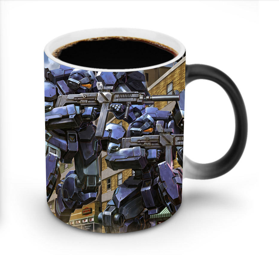 （画像用） 機動戦士ガンダム Mobile Suit Gundam 温度変色マグカップ