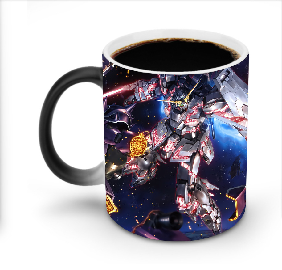 （画像用） 機動戦士ガンダム Mobile Suit Gundam 温度変色マグカップ
