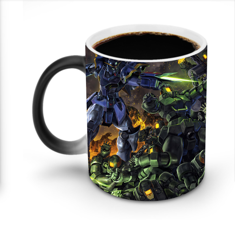 （画像用） 機動戦士ガンダム Mobile Suit Gundam 温度変色マグカップ