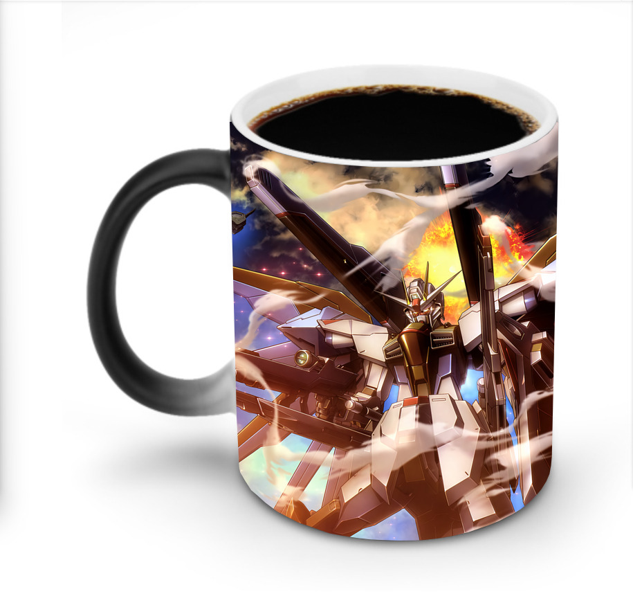 （画像用） 機動戦士ガンダム Mobile Suit Gundam 温度変色マグカップ