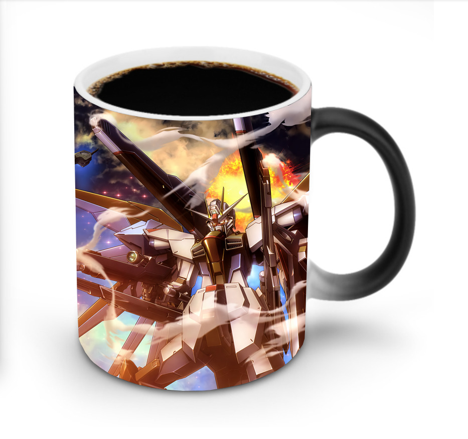 （画像用） 機動戦士ガンダム Mobile Suit Gundam 温度変色マグカップ