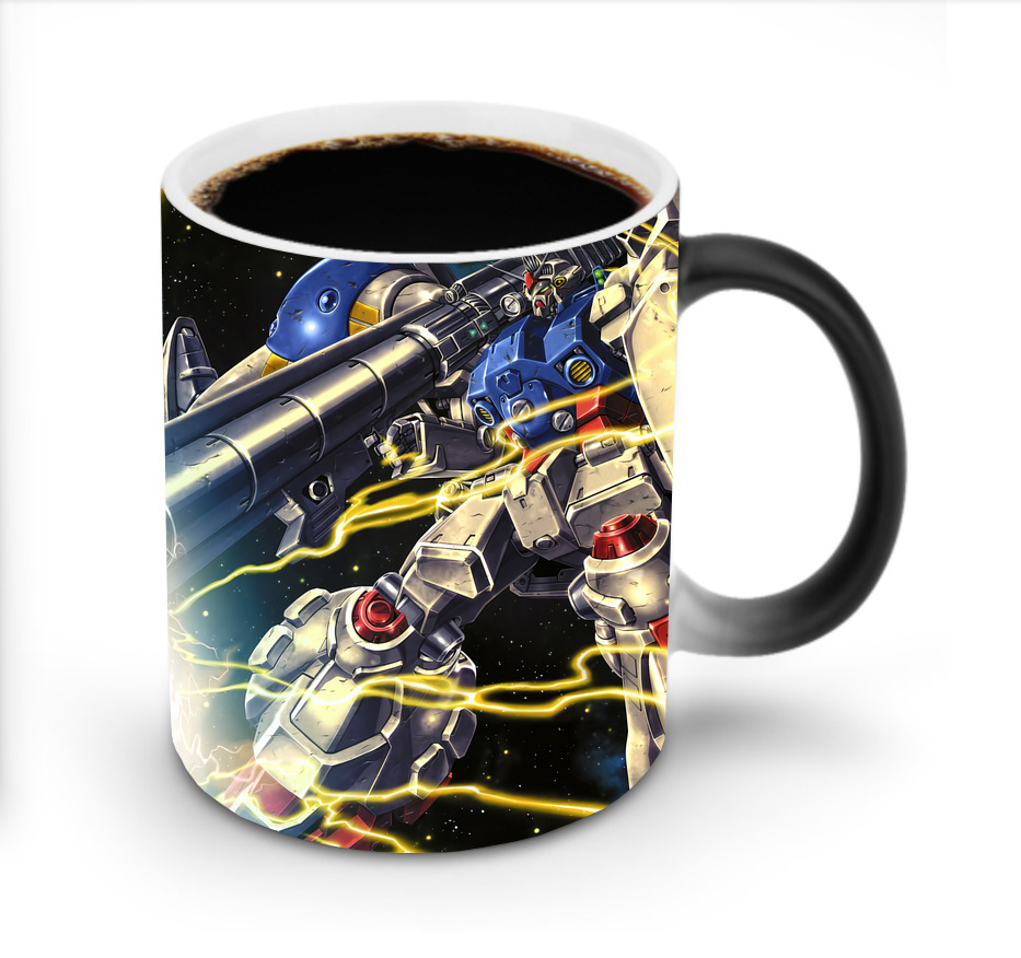 （画像用） 機動戦士ガンダム Mobile Suit Gundam 温度変色マグカップ
