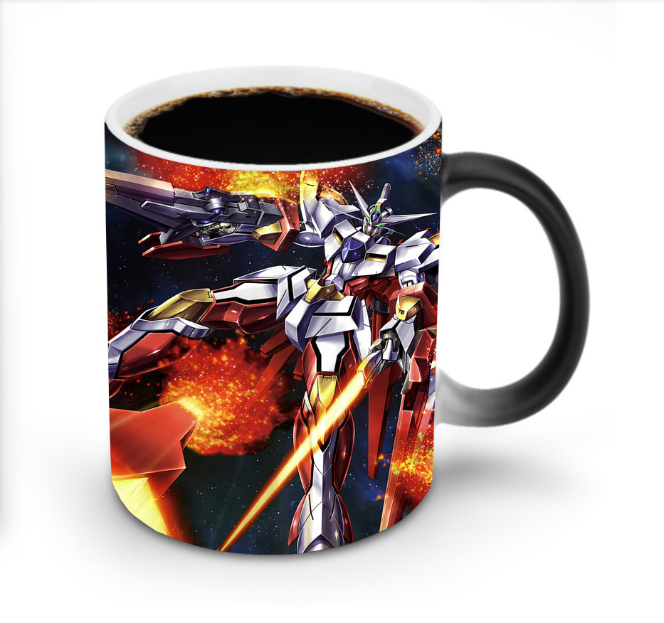 （画像用） 機動戦士ガンダム Mobile Suit Gundam 温度変色マグカップ