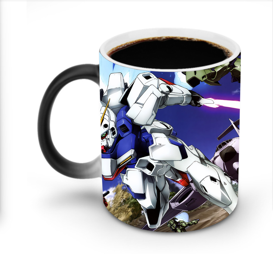 （画像用） 機動戦士ガンダム Mobile Suit Gundam 温度変色マグカップ