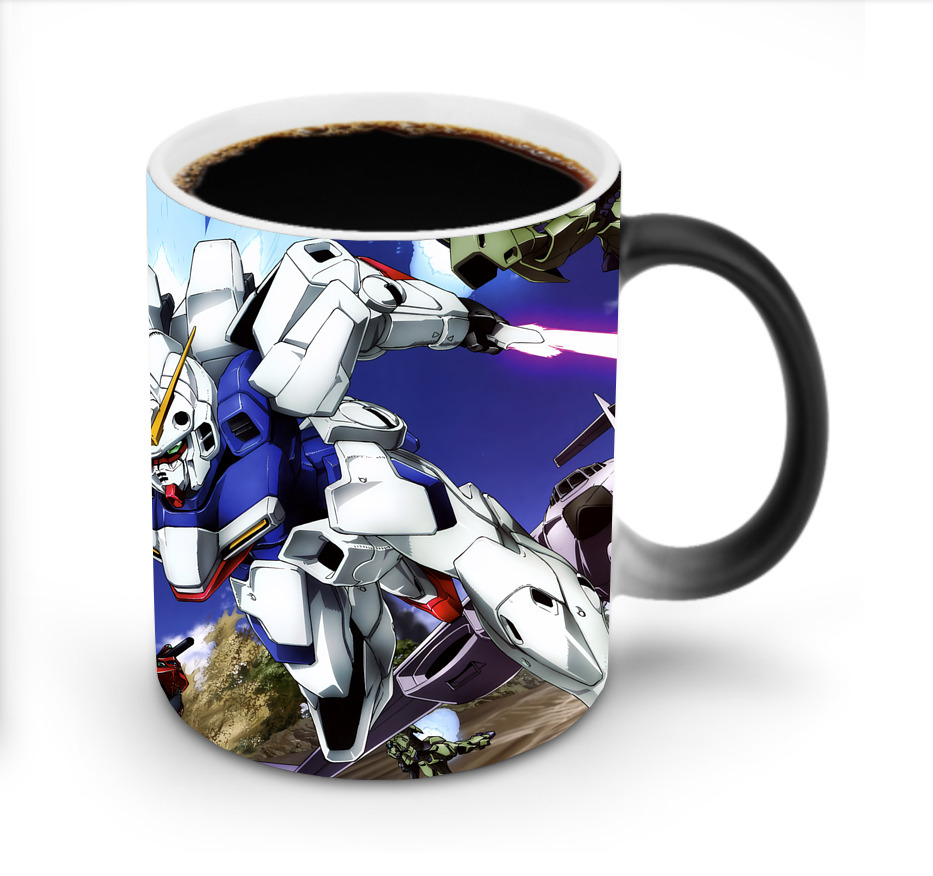 （画像用） 機動戦士ガンダム Mobile Suit Gundam 温度変色マグカップ