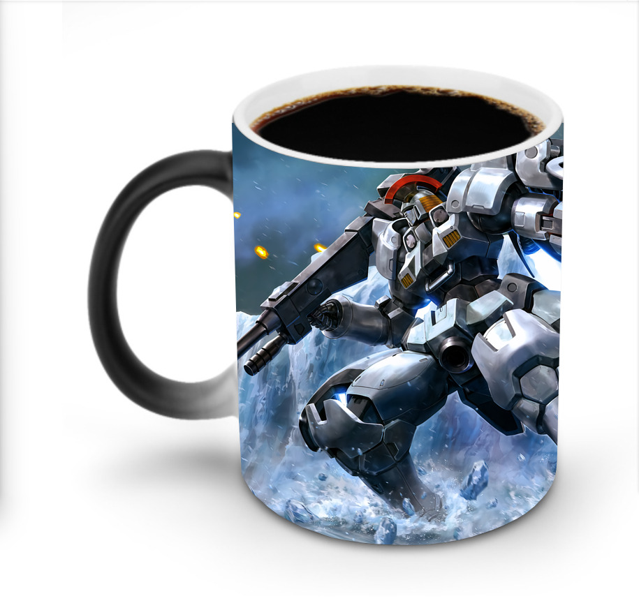 （画像用） 機動戦士ガンダム Mobile Suit Gundam 温度変色マグカップ