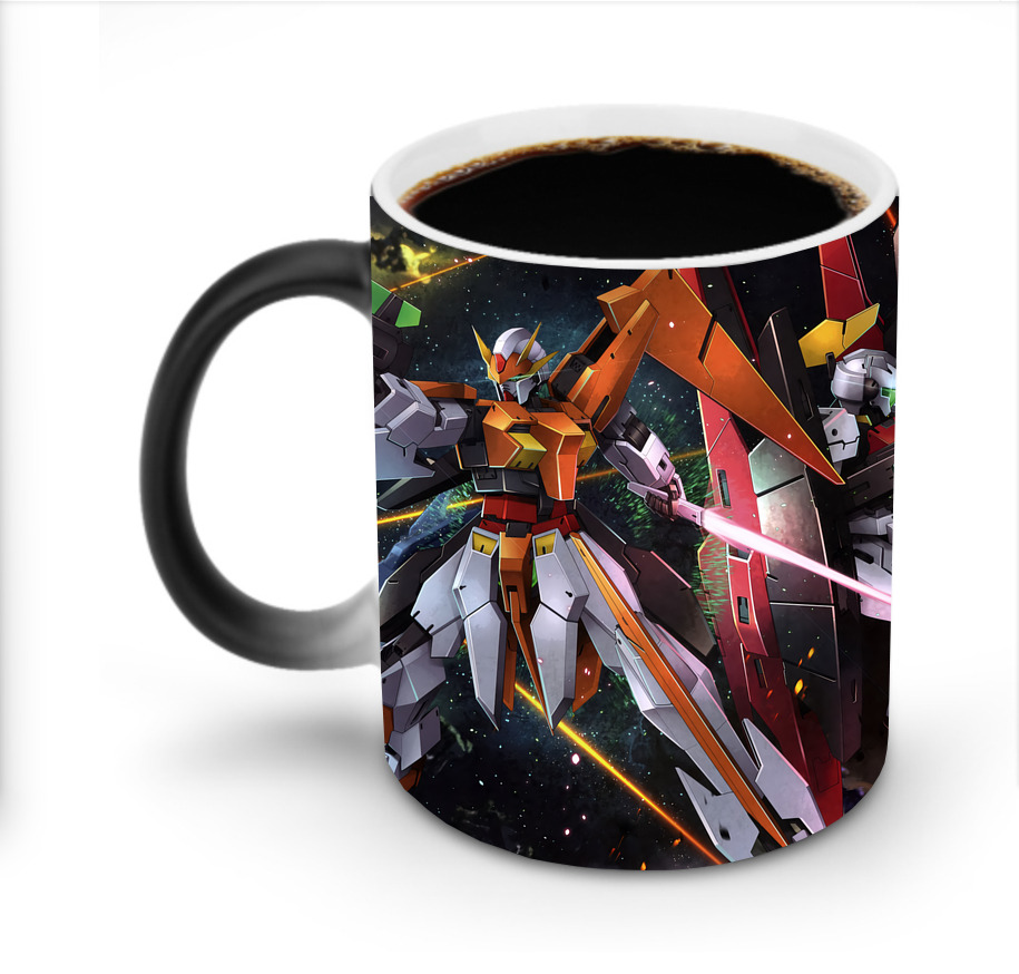 （画像用） 機動戦士ガンダム Mobile Suit Gundam 温度変色マグカップ