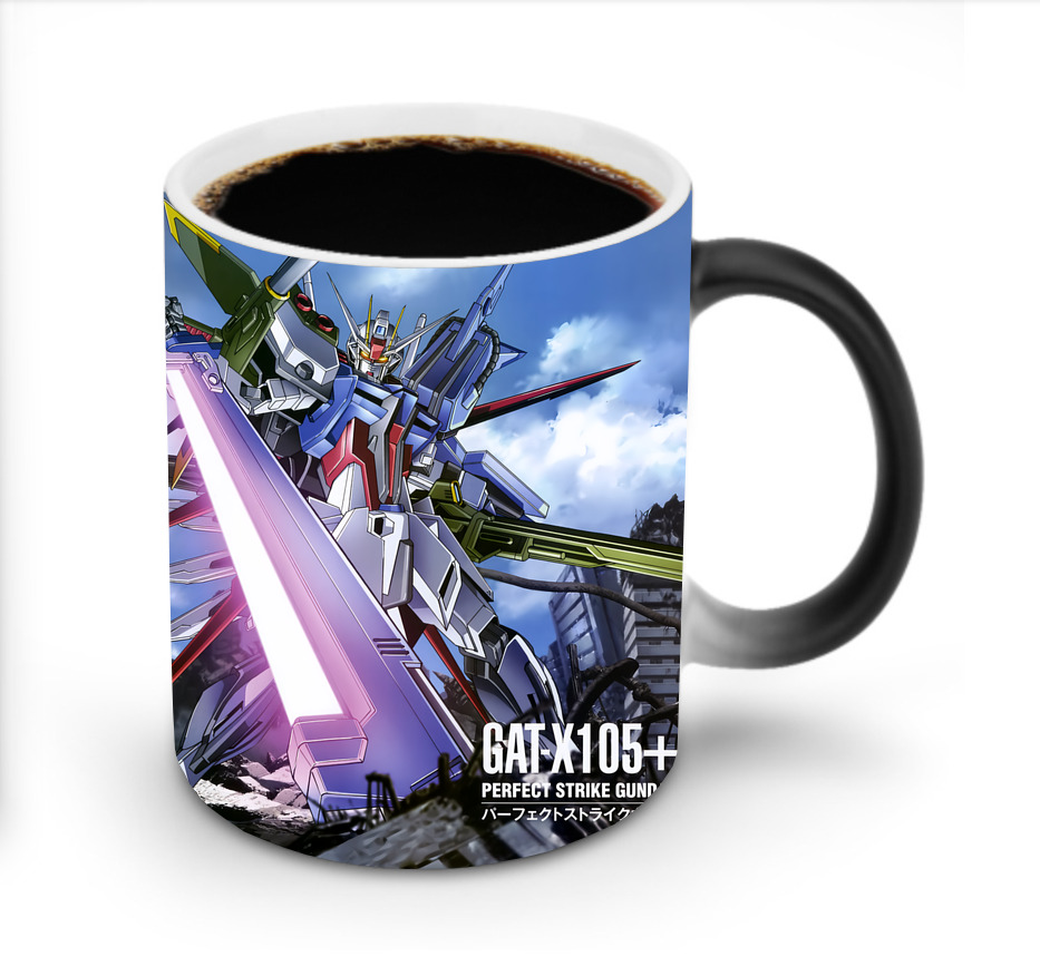 （画像用） 機動戦士ガンダム Mobile Suit Gundam 温度変色マグカップ
