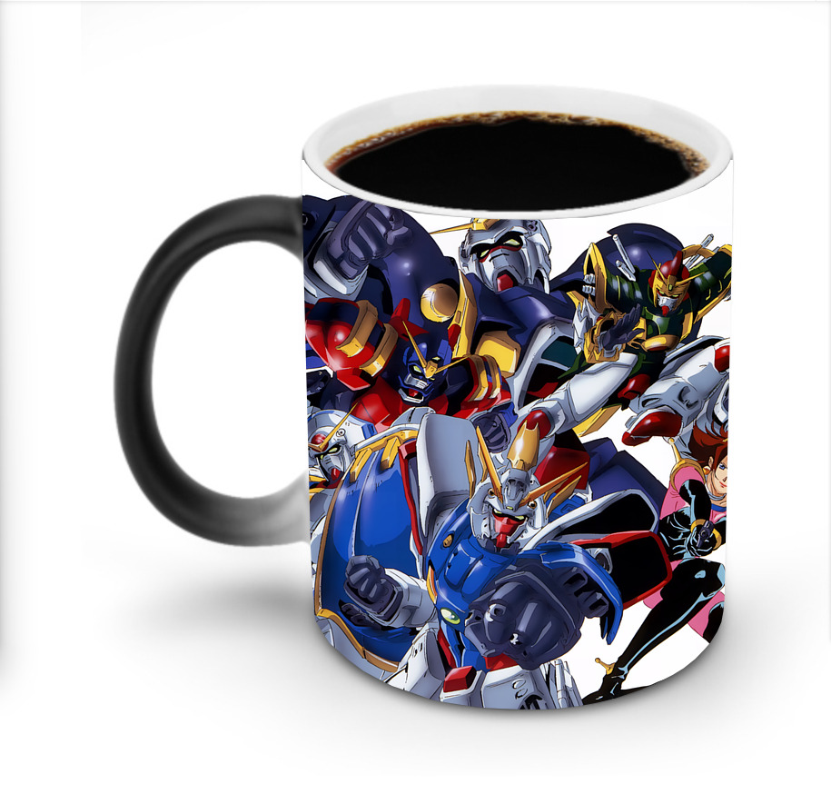 （画像用） 機動戦士ガンダム Mobile Suit Gundam 温度変色マグカップ