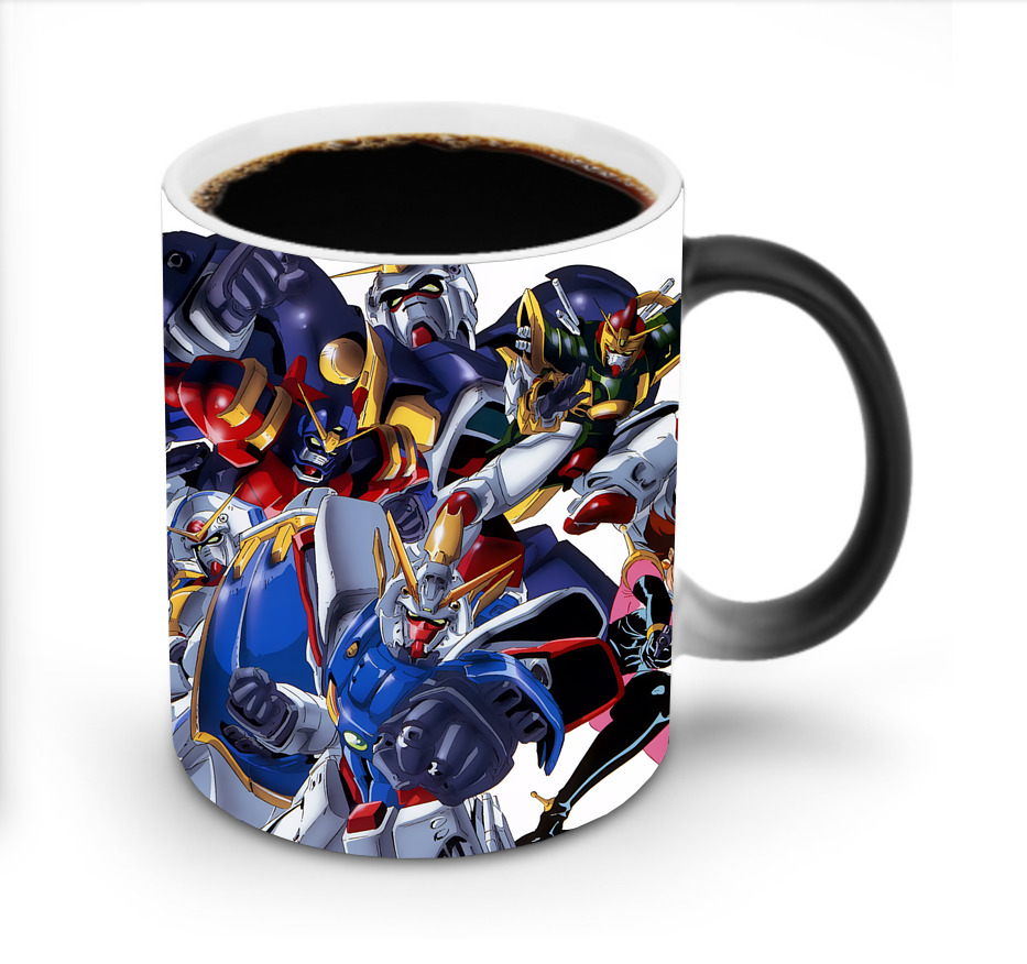 （画像用） 機動戦士ガンダム Mobile Suit Gundam 温度変色マグカップ
