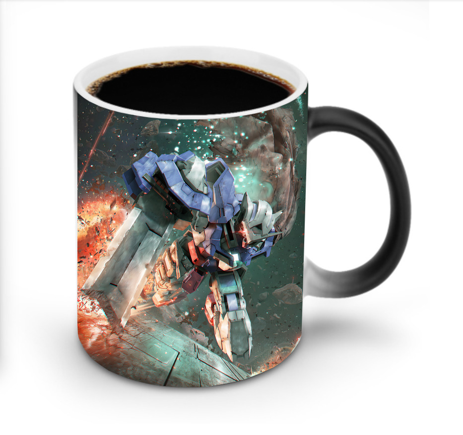 （画像用） 機動戦士ガンダム Mobile Suit Gundam 温度変色マグカップ