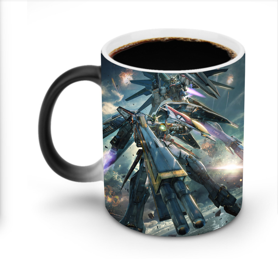（画像用） 機動戦士ガンダム Mobile Suit Gundam 温度変色マグカップ