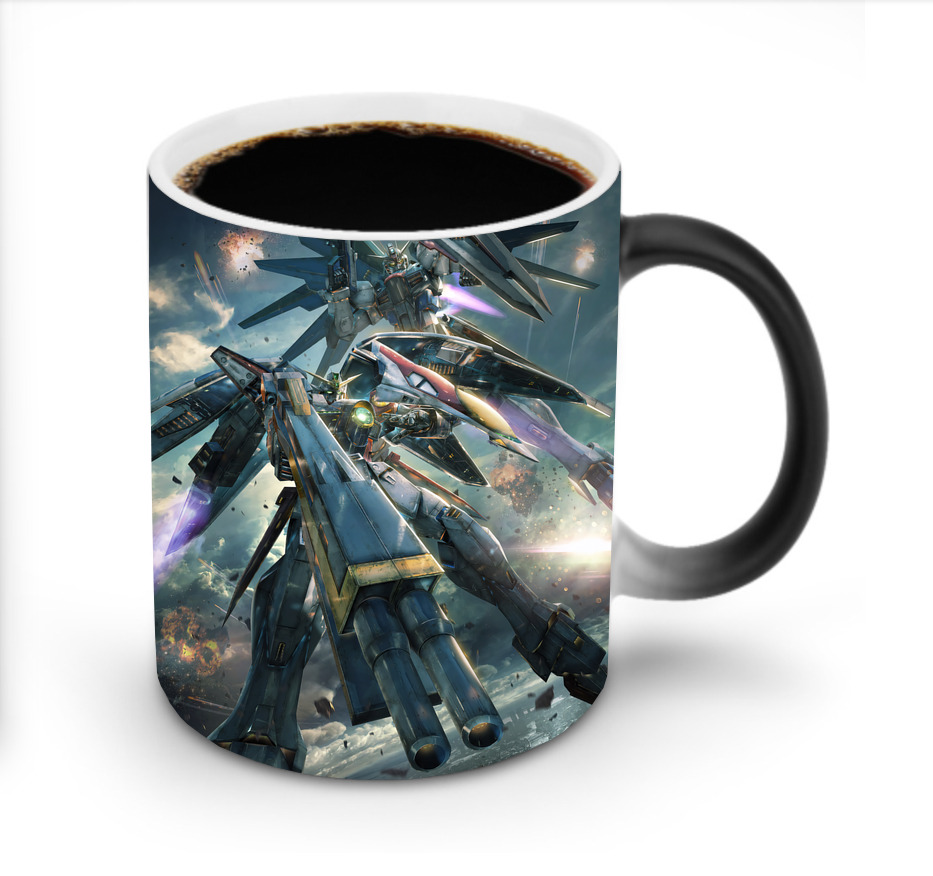 （画像用） 機動戦士ガンダム Mobile Suit Gundam 温度変色マグカップ