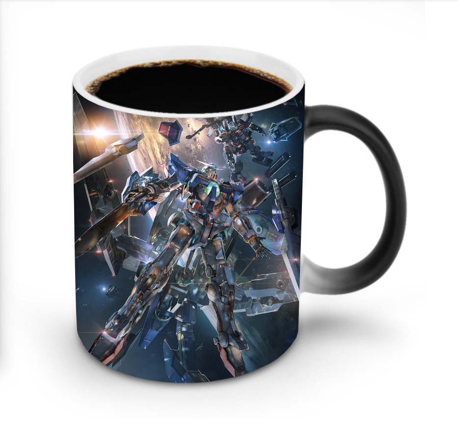 （画像用） 機動戦士ガンダム Mobile Suit Gundam 温度変色マグカップ
