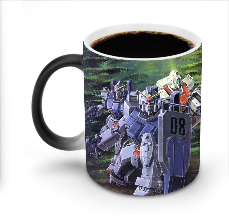 （画像用） 機動戦士ガンダム Mobile Suit Gundam 温度変色マグカップ