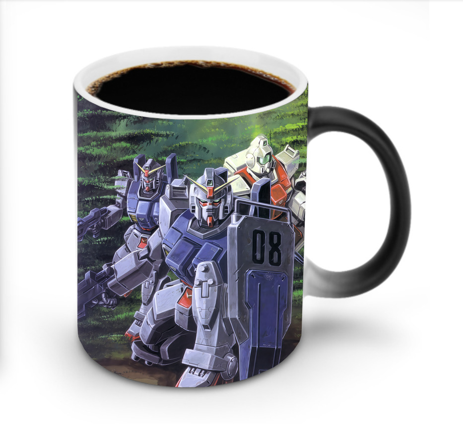 （画像用） 機動戦士ガンダム Mobile Suit Gundam 温度変色マグカップ