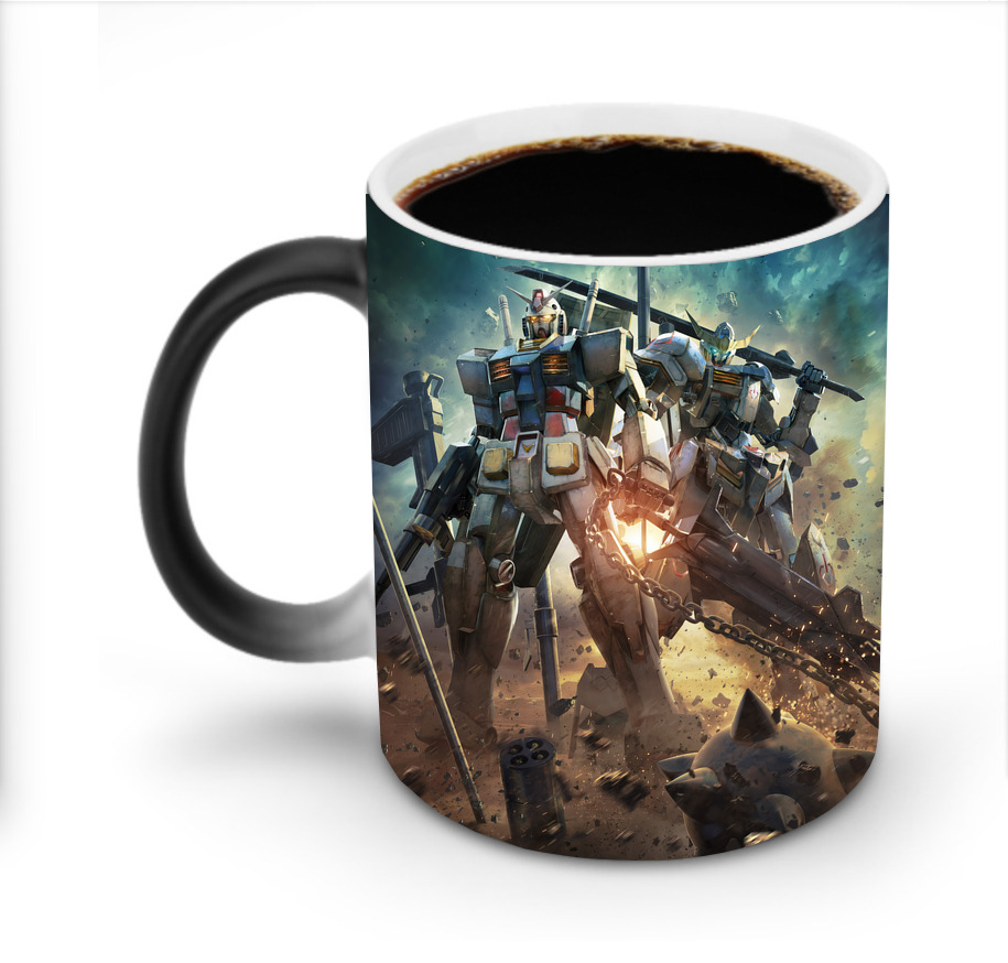 （画像用） 機動戦士ガンダム Mobile Suit Gundam 温度変色マグカップ