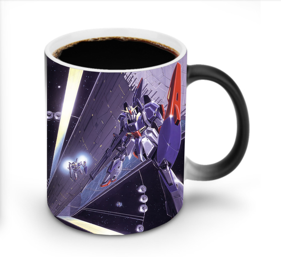 （画像用） 機動戦士ガンダム Mobile Suit Gundam 温度変色マグカップ
