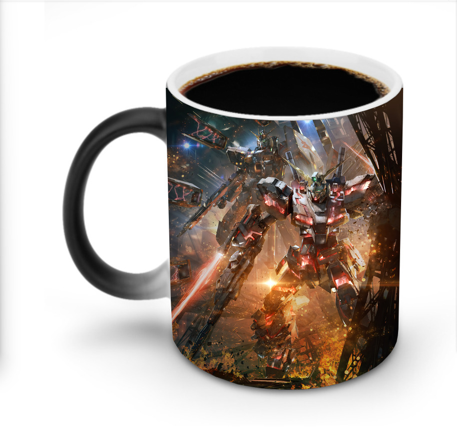 （画像用） 機動戦士ガンダム Mobile Suit Gundam 温度変色マグカップ