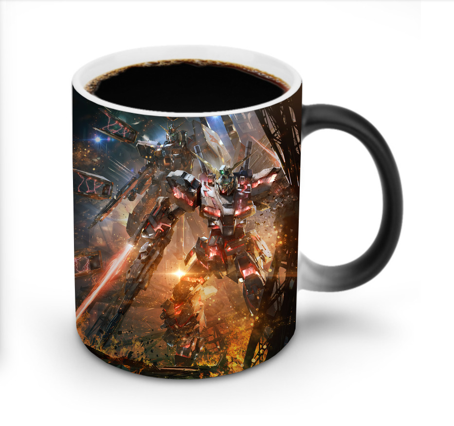 （画像用） 機動戦士ガンダム Mobile Suit Gundam 温度変色マグカップ