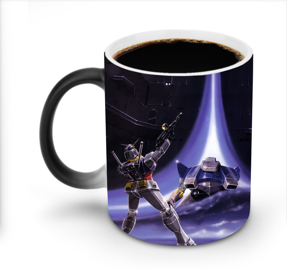 （画像用） 機動戦士ガンダム Mobile Suit Gundam 温度変色マグカップ
