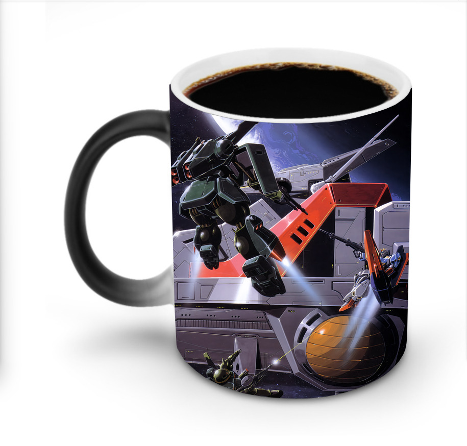（画像用） 機動戦士ガンダム Mobile Suit Gundam 温度変色マグカップ