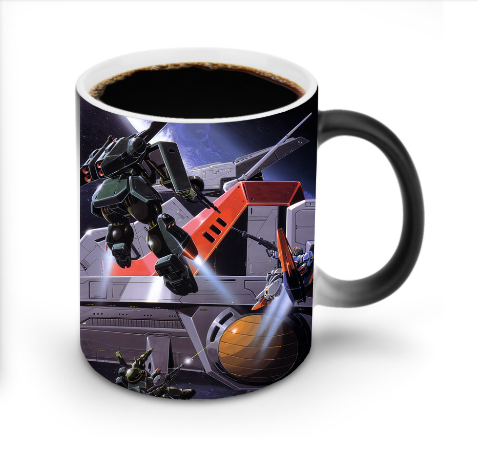 （画像用） 機動戦士ガンダム Mobile Suit Gundam 温度変色マグカップ