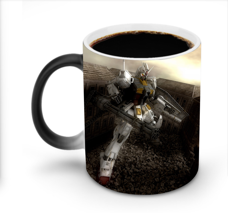 （画像用） 機動戦士ガンダム Mobile Suit Gundam 温度変色マグカップ