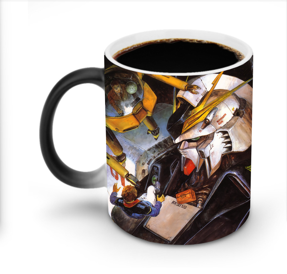 （画像用） 機動戦士ガンダム Mobile Suit Gundam 温度変色マグカップ