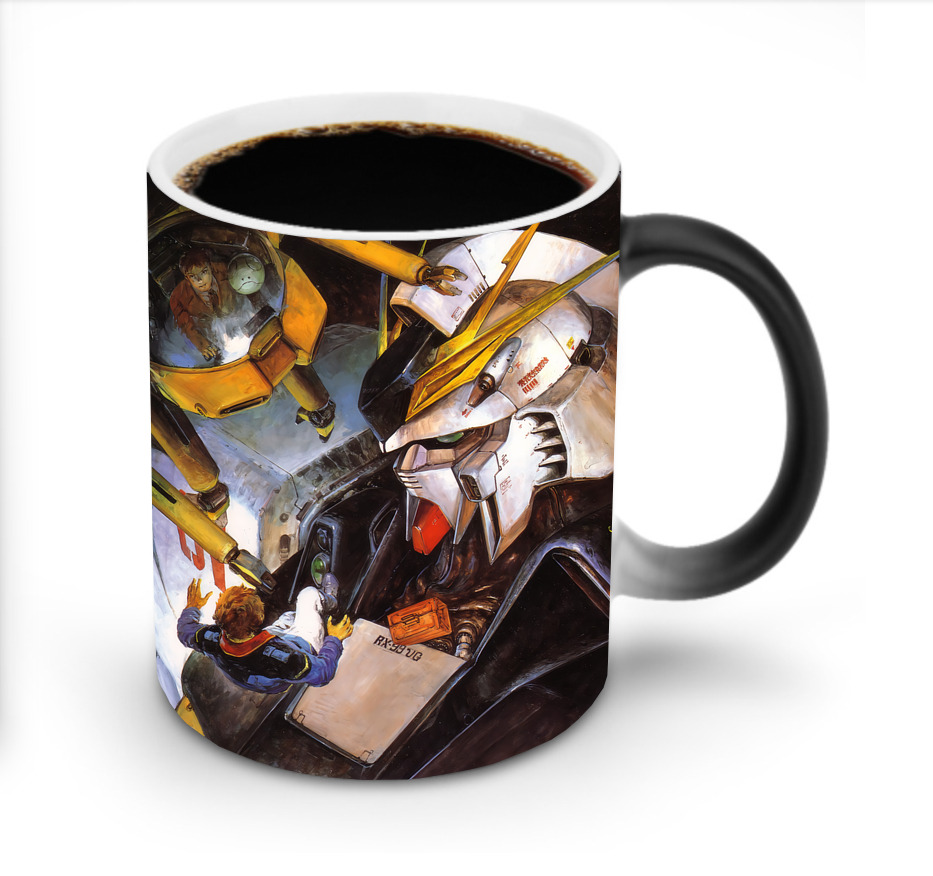 （画像用） 機動戦士ガンダム Mobile Suit Gundam 温度変色マグカップ