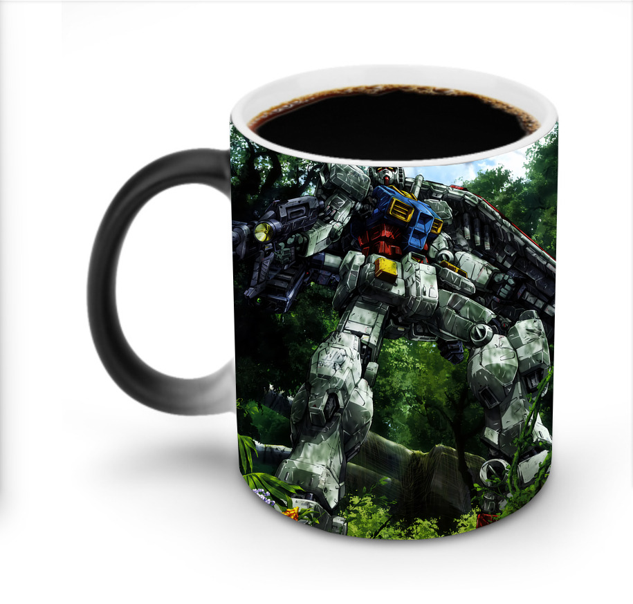 （画像用） 機動戦士ガンダム Mobile Suit Gundam 温度変色マグカップ