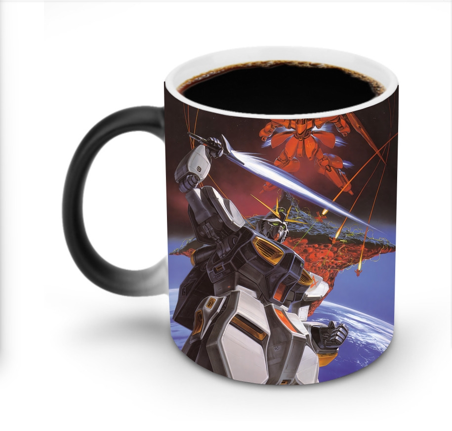 （画像用） 機動戦士ガンダム Mobile Suit Gundam 温度変色マグカップ
