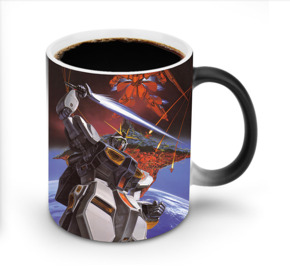 （画像用） 機動戦士ガンダム Mobile Suit Gundam 温度変色マグカップ