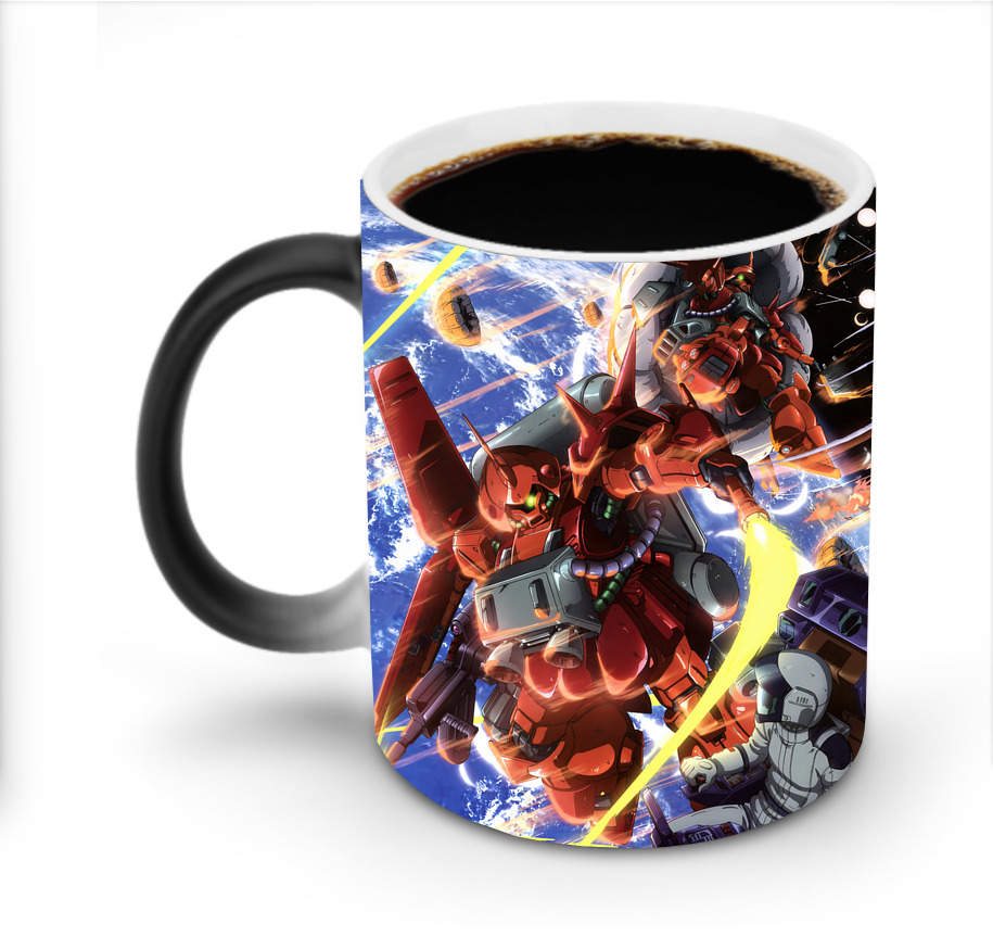 （画像用） 機動戦士ガンダム Mobile Suit Gundam 温度変色マグカップ