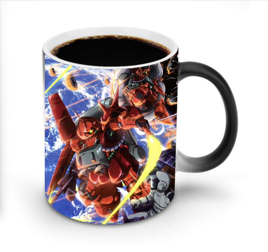 （画像用） 機動戦士ガンダム Mobile Suit Gundam 温度変色マグカップ