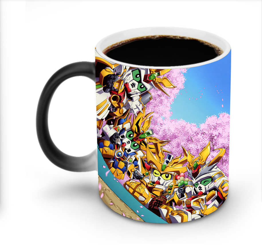 （画像用） 機動戦士ガンダム Mobile Suit Gundam 温度変色マグカップ